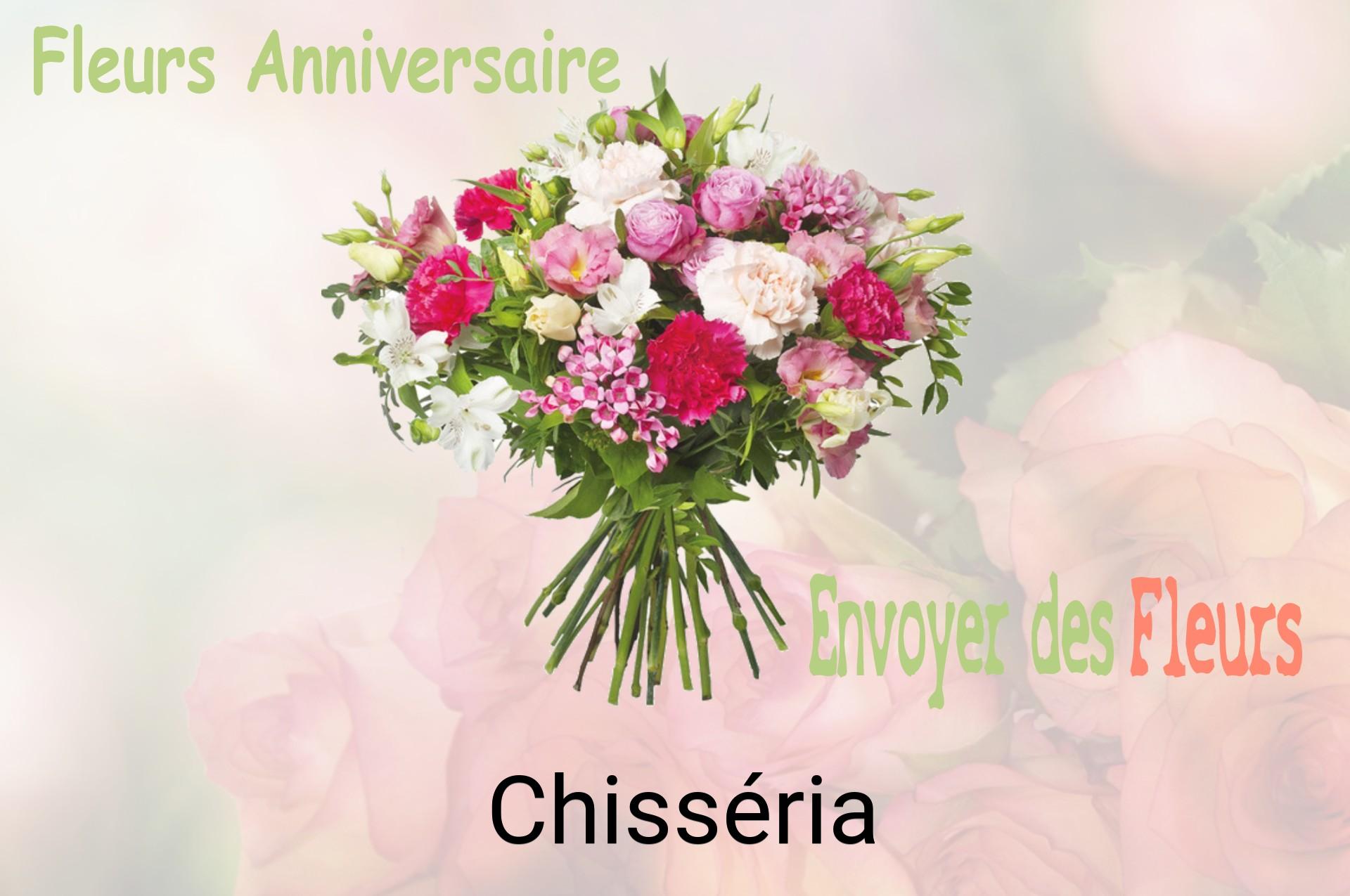 Bouquet de fleurs d’anniversaire livré à Chisséria